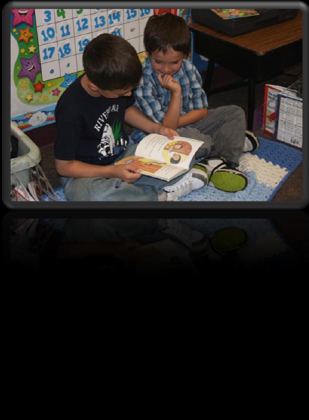 FOCUS LESSONS Day 1 Model Read the same book Partners choose one book and each hold a corner of the book Sit EEKK (Elbow to Elbow, Knee to Knee) One partner reads a page, the other partner checks
