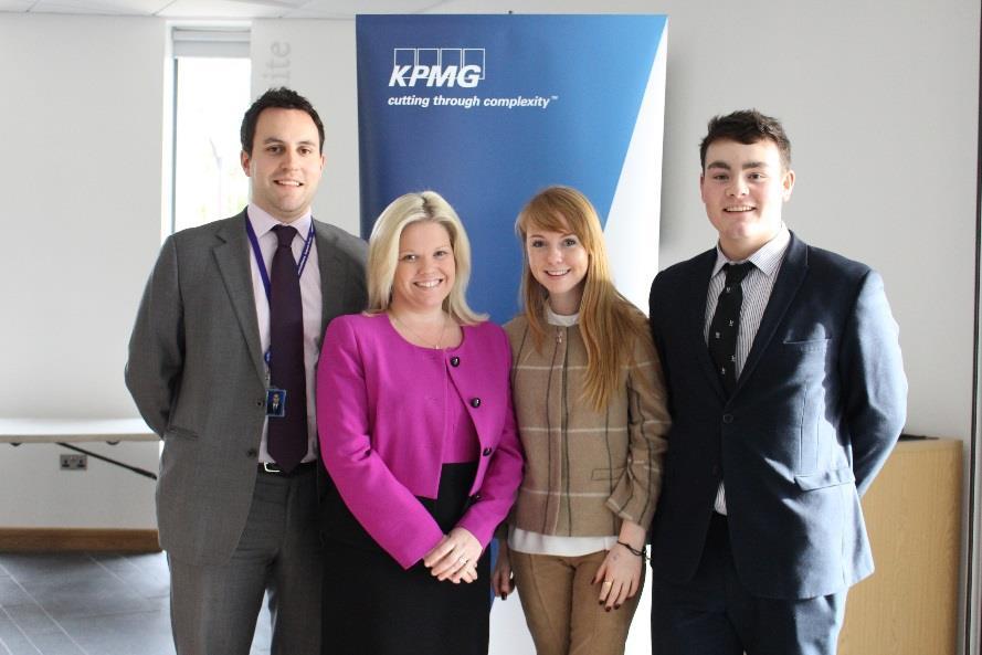 KPMG SUMMER INTERNSHIP Every summer, two Bolton School Year 12 pupils benefit from summer internships at KPMG, one of the big four accounting firms.
