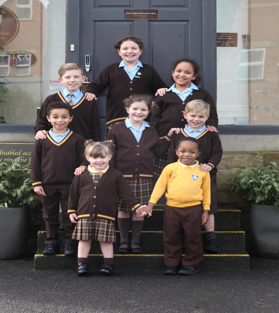 WELCOME TO BURY CATHOLIC PREPARATORY SCHOOL In the pack you will find information about our school, the post and application process.