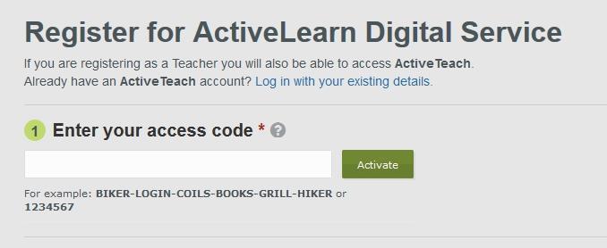 Help for independent learners Independent learners: registering & getting started If you are an independent learner using the ActiveLearn Homework Service, you need to register online.