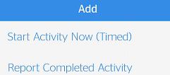When starting a time activity, you can choose the module it is related