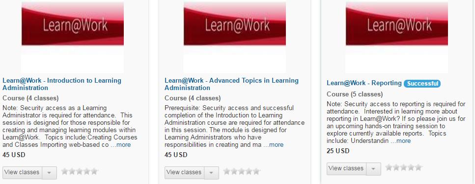 Learning Administration Q2: Can I display the price for fee-based courses in the catalog to ensure awareness that a fee will be charged to the department for learner attendance?