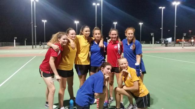 NETBALL WEDNESDAY NIGHTS (Other team photos will be shared in future once obtained). Last week all four teams performed extremely well with WINS.