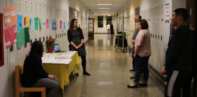 The Guidance Department helped families understand the academic requirements needed to graduate from St. Catherine s High School.