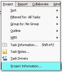 2.Enter the information in the Project Information dialog box, and click the OK button.