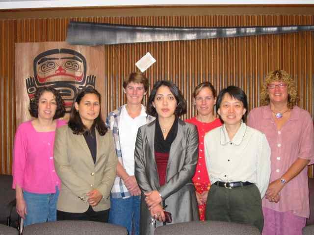 7 of the 9 Women in the 2002 UW EE Department Some do
