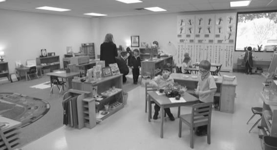 Classroom Structure Montessori Applied to Children at Risk ü An emphasis on work organization which