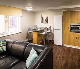 Utility bills included Study and games rooms Secure bike storage Lounge with Sky TV Bed linen provided 13 weeks or more