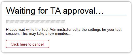 Step 3 Selecting a Test After a student confirms his or her identity, the Your Tests screen appears, and all grade-level tests that the student is eligible to take are displayed.