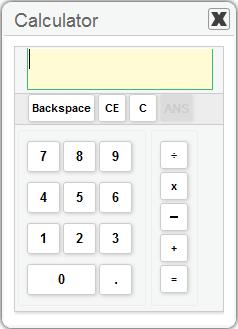 Available Calculators Basic (Four-Function) Calculator Available for the following assessments: Mathematics grades 6 and 7 The basic calculator includes a number pad and buttons for adding,