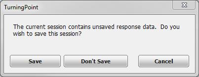 Select Reset to reset the session. Figure 39: Reset Data 12. Select Save.