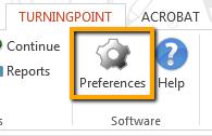 If this does not display immediately, click on the Preferences menu option. Figure 22: Preferences 3. Click on Scoring Options. 4. Change the Correct Point Value in the Scoring Options area to 10. 5.