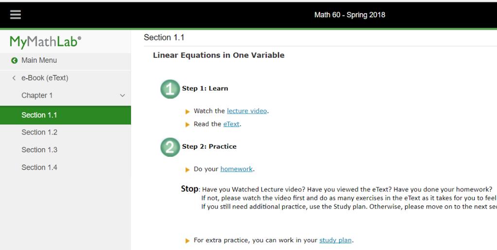 1. If you have the Title Specific MyMathLab Access Code, go to http://www.coursecompass.