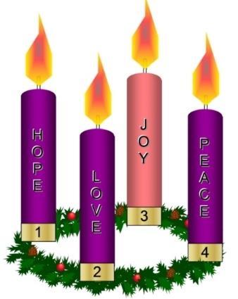 Short prayers to read when lighting your advent wreaths Third Week (Pink) Lord God, may we, your people, who look forward to the birthday of Christ experience the joy of salvation and celebrate that