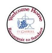 Gabriel School joins this year in celebrating and advancing the parish wide theme of "Welcome Home, Recommit to Sundays.