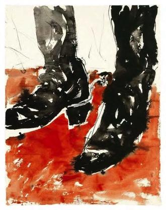Boots (Remix), 2006 Watercolor