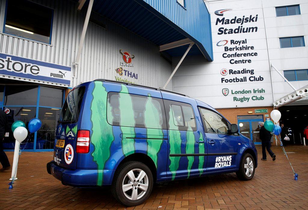 # Ryan s Royals On Saturday 23 rd January The Avenue School had the amazing opportunity to unveil our new vehicle outside the Megastore at the Madejski Stadium