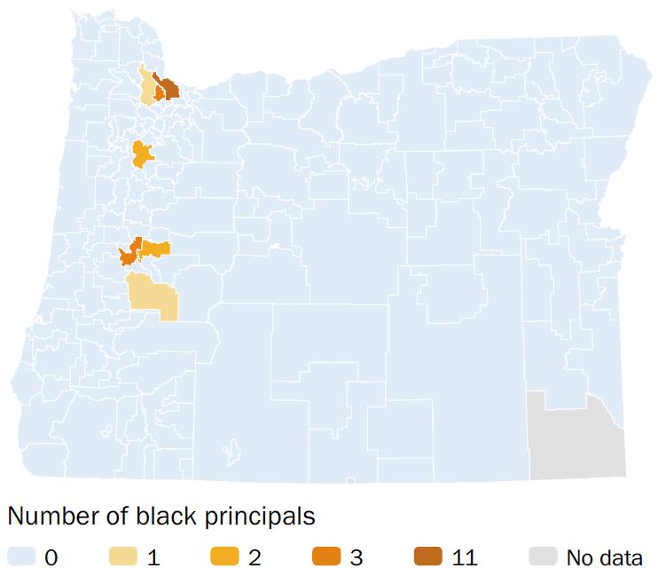 In 2015-16 there were about 30,000 teachers and 1,200 principals in Oregon.