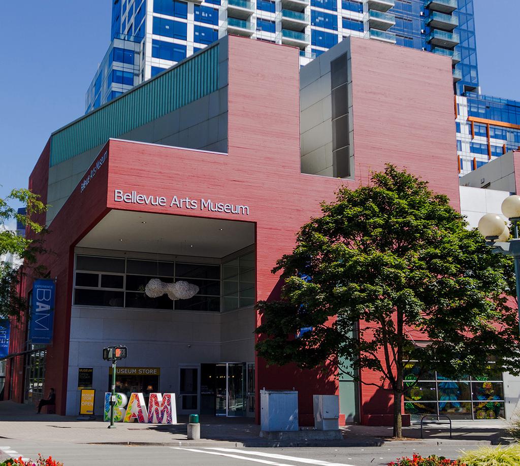 About BELLEVUE ARTS MUSEUM VISION Bellevue Arts Museum is a space where artists and audiences directly participate in the exchange of ideas, illuminating and enriching their joint experience of art,