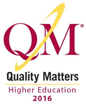 A. Specific Aims Student and Faculty Perception of Quality Matters Certified Online/Blended courses (2393 words) In the fall of 2012, 6.