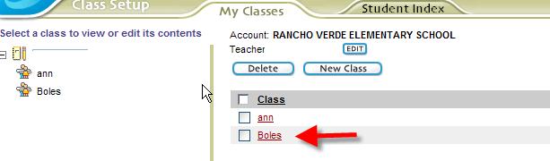 your name and the word class [Smith Class]. 4. Click Save.