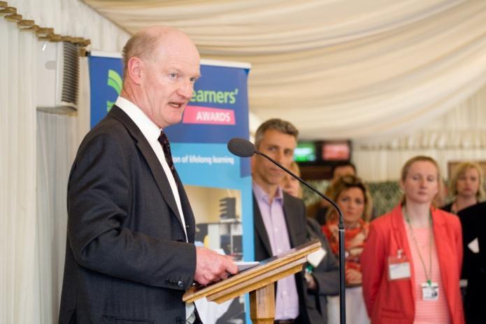 Political support - England Parliamentary reception Address by David Willets, Minister