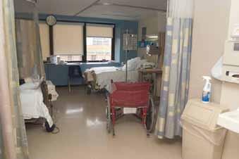 rooms need to be 100 percent handicap accessible for our patient population.