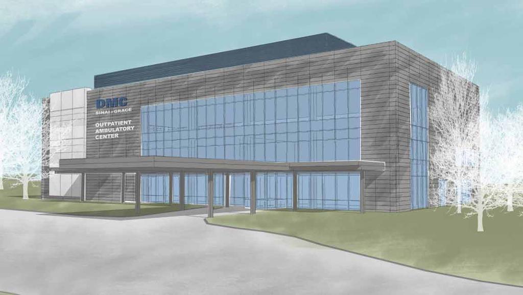 DMC Sinai-Grace Hospital Expanding Space with 60,000 Sq. Ft.