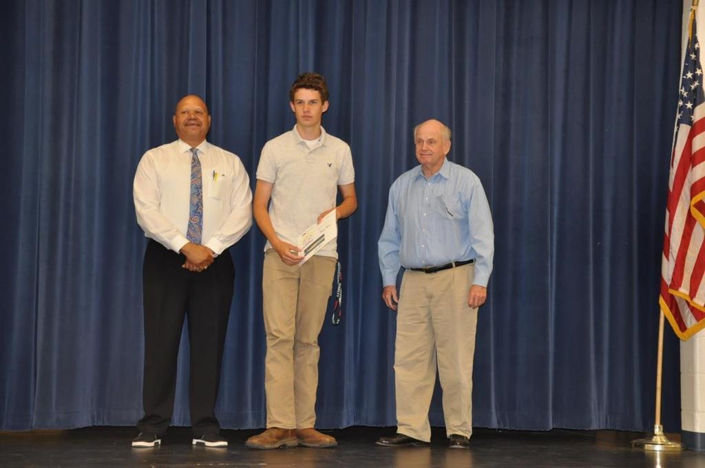 Logan Morris has received a William and Ada Sanderson Memorial Scholarship in the amount of $1,250.