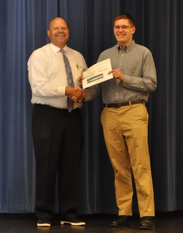 Brenton Morris has received a Colonial Pipeline Scholarship in the amount of $1,000.