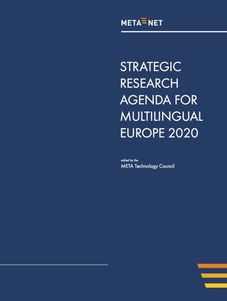 Multilingual Europe Technology Alliance.