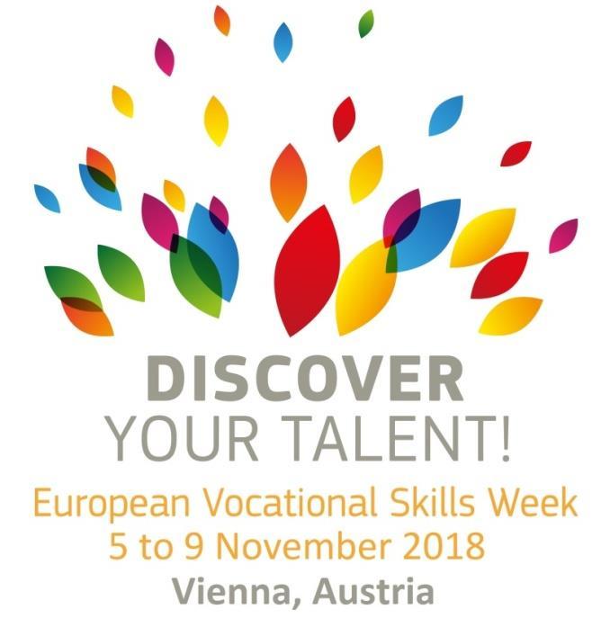 Theme for the 2018 Week "VET and the future of work: jobs and skills" 5 November National opening events 7 and 8 November VET Conference - The changing nature and role of VET in Europe 8 November