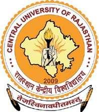 CENTRAL UNIVERSITY OF RAJASTHAN MINUTES For the Twenty Seventh Meeting of Executive Council Meeting No.