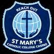 ST MARY S CATHOLIC COLLEGE Casino ST MARY S CATHOLIC COLLEGE CASINO was officially welcomed into Confraternity fold in 2018 and therefore we are competing in our first Netball and Rugby League