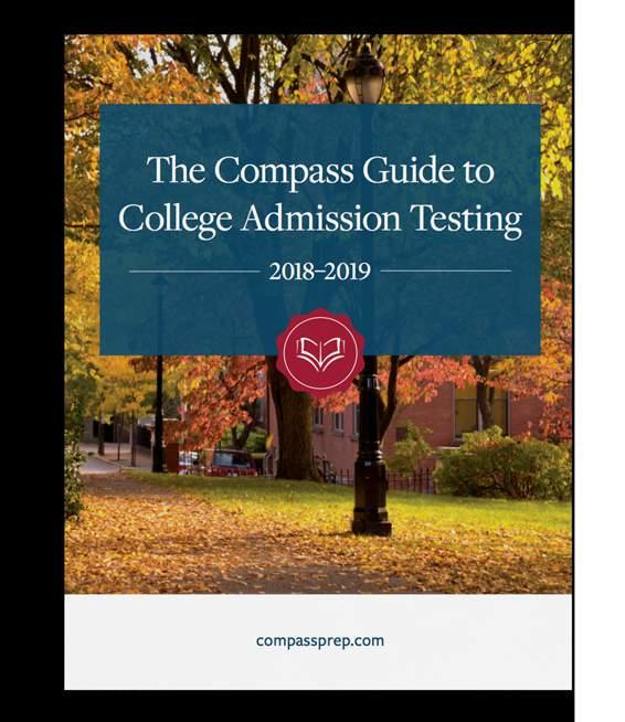 Application Testing Guidance Bubble The Compass Guide to College