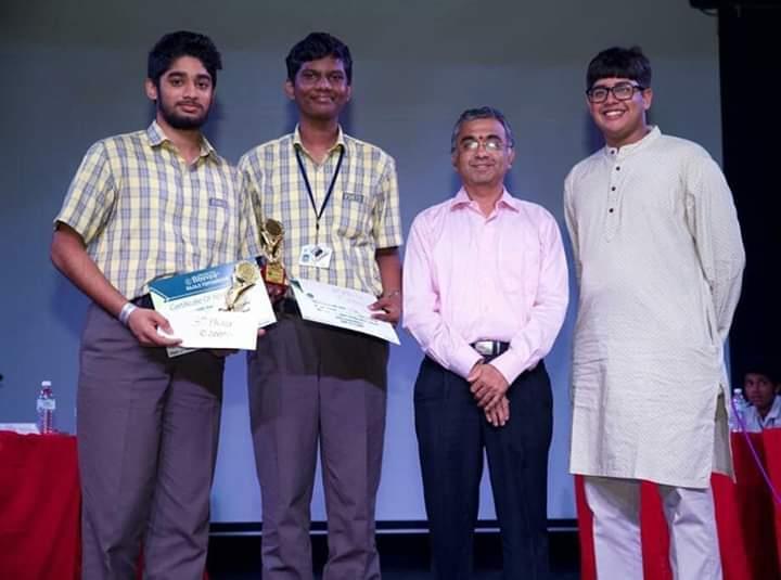 The Quizzing Minds! Bhavan s Rajaji Vidyashram conducted the annual Inter- School Quiz competition CUE 2018, on November 10. Five teams represented the school at the event.