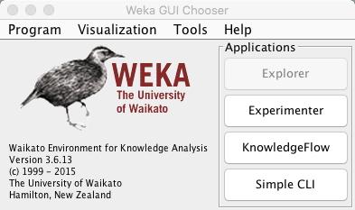 Exercise 2 using Weka Note Weka provides a lot of information. This module does not go into detail about the more complex data.