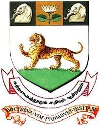` University of Madras Centenary Buildings, Chepauk, Chennai - 600 005 (Established under the Act of Incorporation XXVII of 1857 Madras University Act 1923) (State University) Rs.