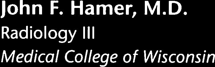John F. Hamer, M.D.