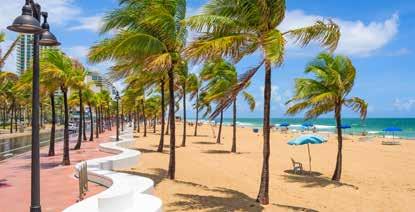 Fort Lauderdale is situated on the Atlantic Coast of Florida, midway between Palm Beach and Miami.