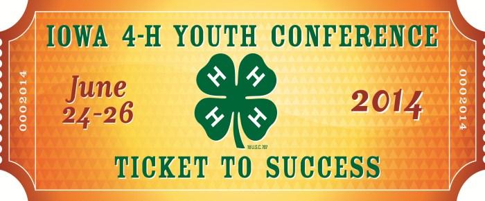4-H YOUTH OPPORTUNITIES IOWA 4-H YOUTH CONFERENCE You can now register for the Iowa 4-H Youth Conference. Go to http://www.extension.iastate.