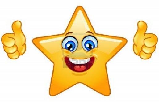 Star Student Child will be selected each week. A note will be sent home the Friday before your child s week.