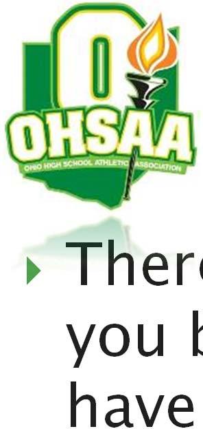 General OHSAA Eligibility Standards There ARE exceptions to some regulations.