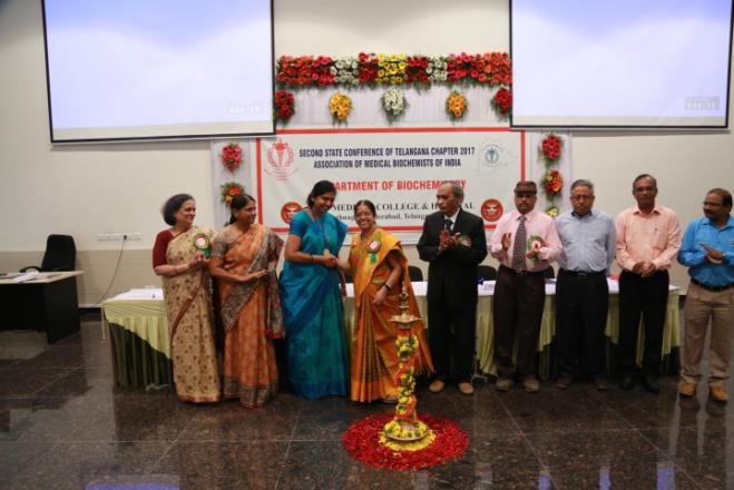 Inaugural session was presided by Dr.SSB Sharma, President of Telangana State Chapter and Inaugurated by Dr.Pragna B.