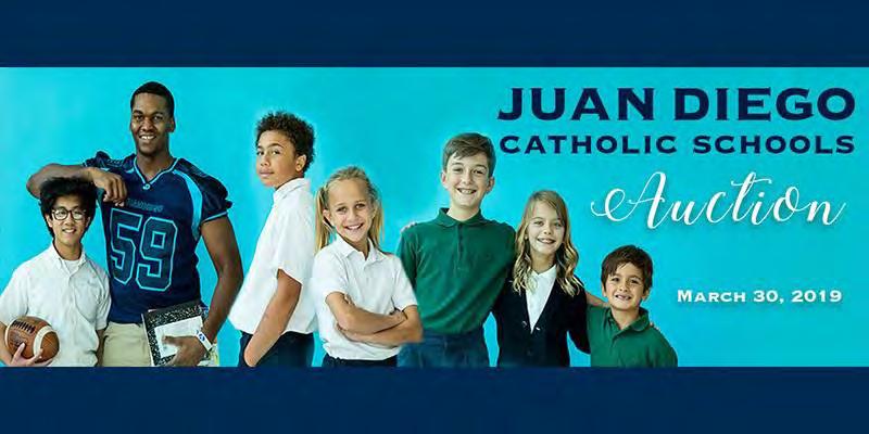 Catholic High School. In the past, the auction has supported SJBE and SJBMS, and we are excited to be partnering with JDCHS to make this a campus-wide event!