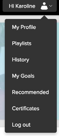 By adding relevant courses to the playlist you ensure you and your team have the relevant knowledge at your fingers to support project