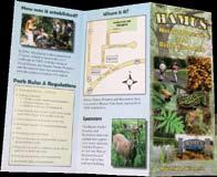 3 interpretive panels and 1 brochure Village of Whiting, Oak Wilt Nature Trail.