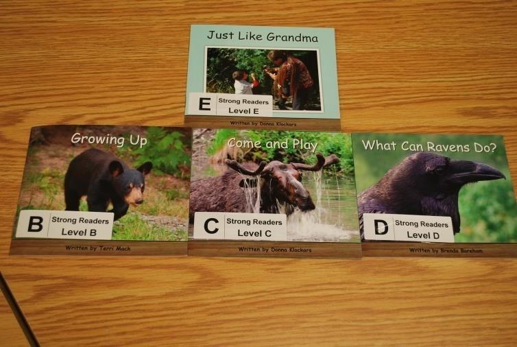 Some examples of leveled reading