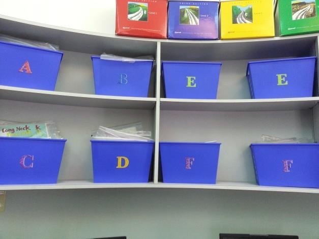 Resources Many schools organize their guided reading resources in one location for every teacher