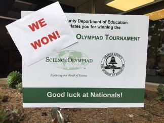 five years! Troy now has a total of twelve Science Olympiad National Championships, which is no easy feat.